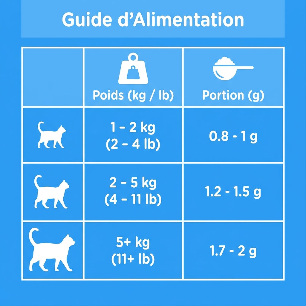 Protégez votre chat contre les carences invisibles avec la Taurine Catly™